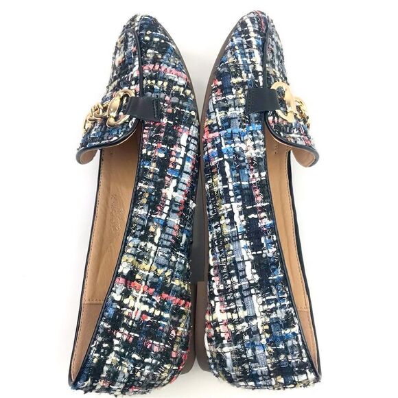 Patrizia Spring Step CHANELLO Multicolored Sparkle Tweed Knit knot Loafer - Picture 8 of 15